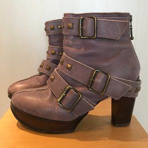 Fluevog- Dig Lilac bootie